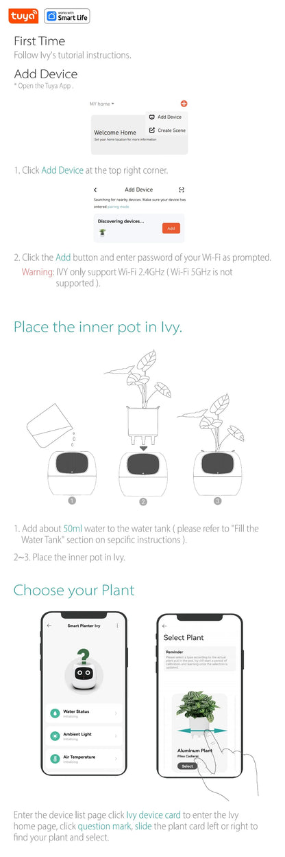 Ivy Smart Planter