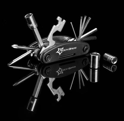 RockBros Portable 16 in 1 Cycling Multifunctional Repair Tool Set